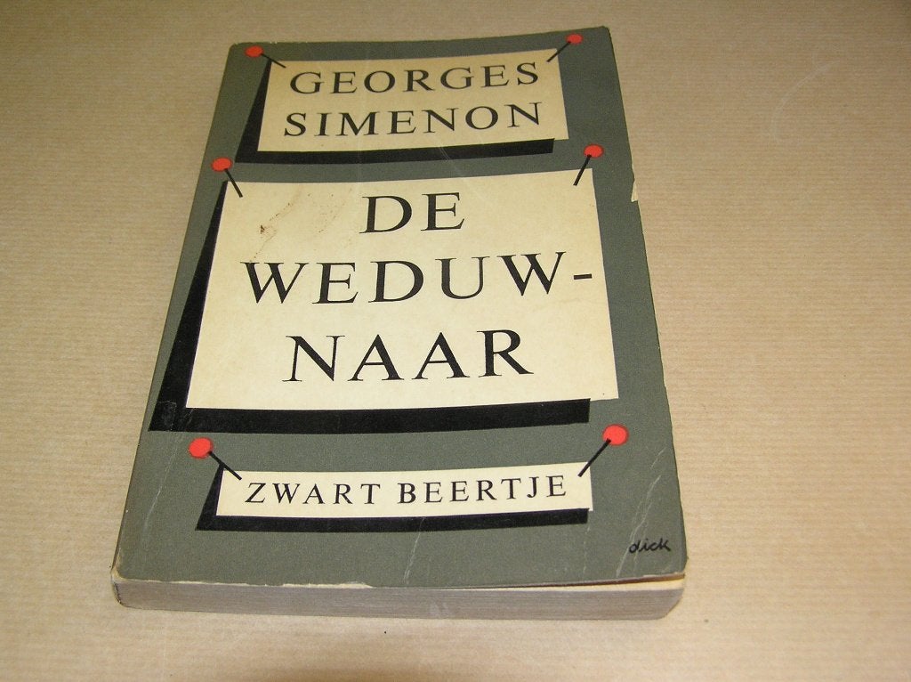 De Weduwnaar -Georges Simenon, Gelezen, België, Ophalen of Verzenden, Georges Simenon