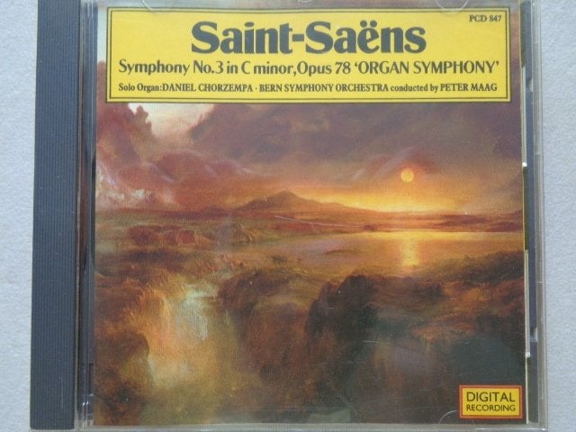 Orgel CD Saint-Saens Orgel Symphony, Ophalen of Verzenden, Modernisme tot heden, Zo goed als nieuw, Overige typen