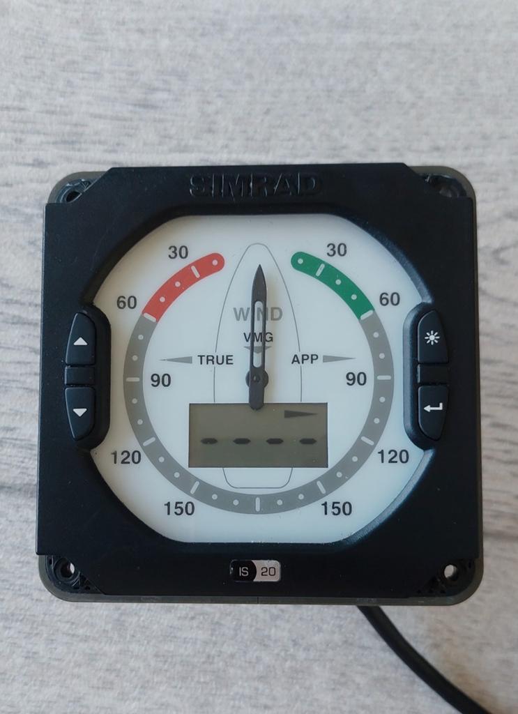 Simrad IS20 wind instrument Display, Watersport en Boten, Navigatiemiddelen en Scheepselektronica, Ophalen of Verzenden, Zo goed als nieuw