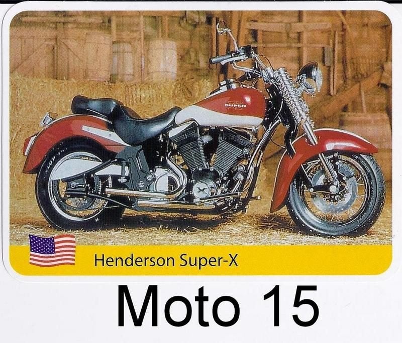 Kw15 motorkaart henderson super x, Ophalen of Verzenden, Zo goed als nieuw, Auto's