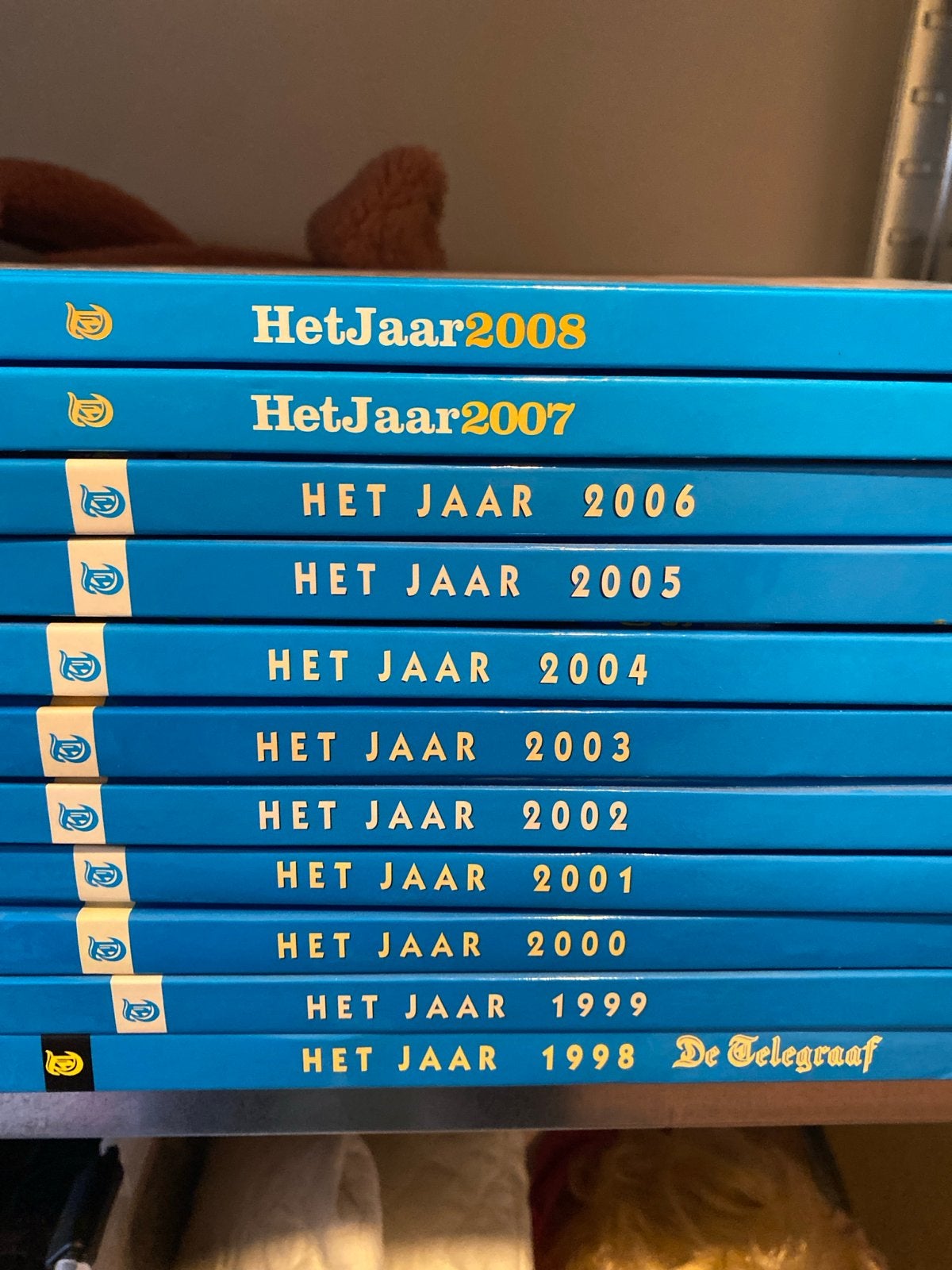 Het Jaar 1998-2008 De Telegraaf Jaarboeken Collectie, Boeken, Ophalen, Gelezen, Overige typen