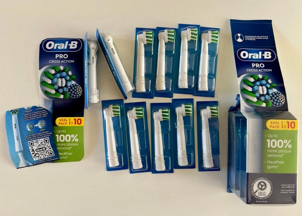17x ORAL B pro cross action opzetborstels, Ophalen, Nieuw, Mondverzorging