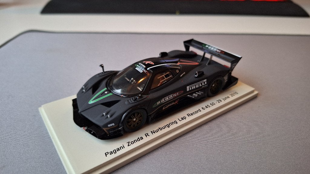 1:43 Spark - Pagani Zonda R, Ophalen of Verzenden, Zo goed als nieuw, Auto, Overige merken