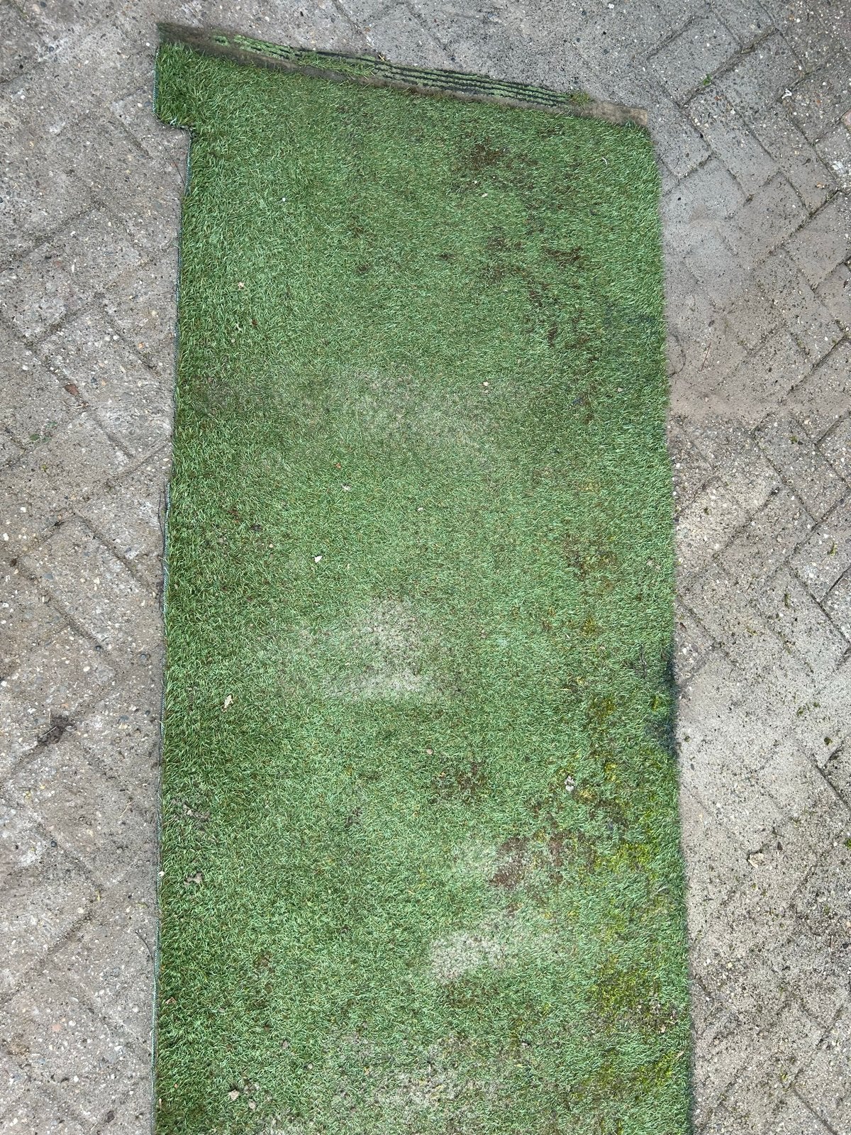 Gebruikt kunstgras voor tuin of balkon, Ophalen, Gebruikt, 20 m² of meer, Kunstgras