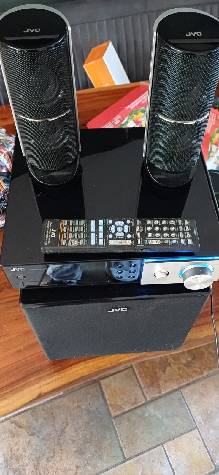 JVC Compact Component System NX-F30 met DVD-speler, Ophalen, Gebruikt, JVC, 70 watt of meer