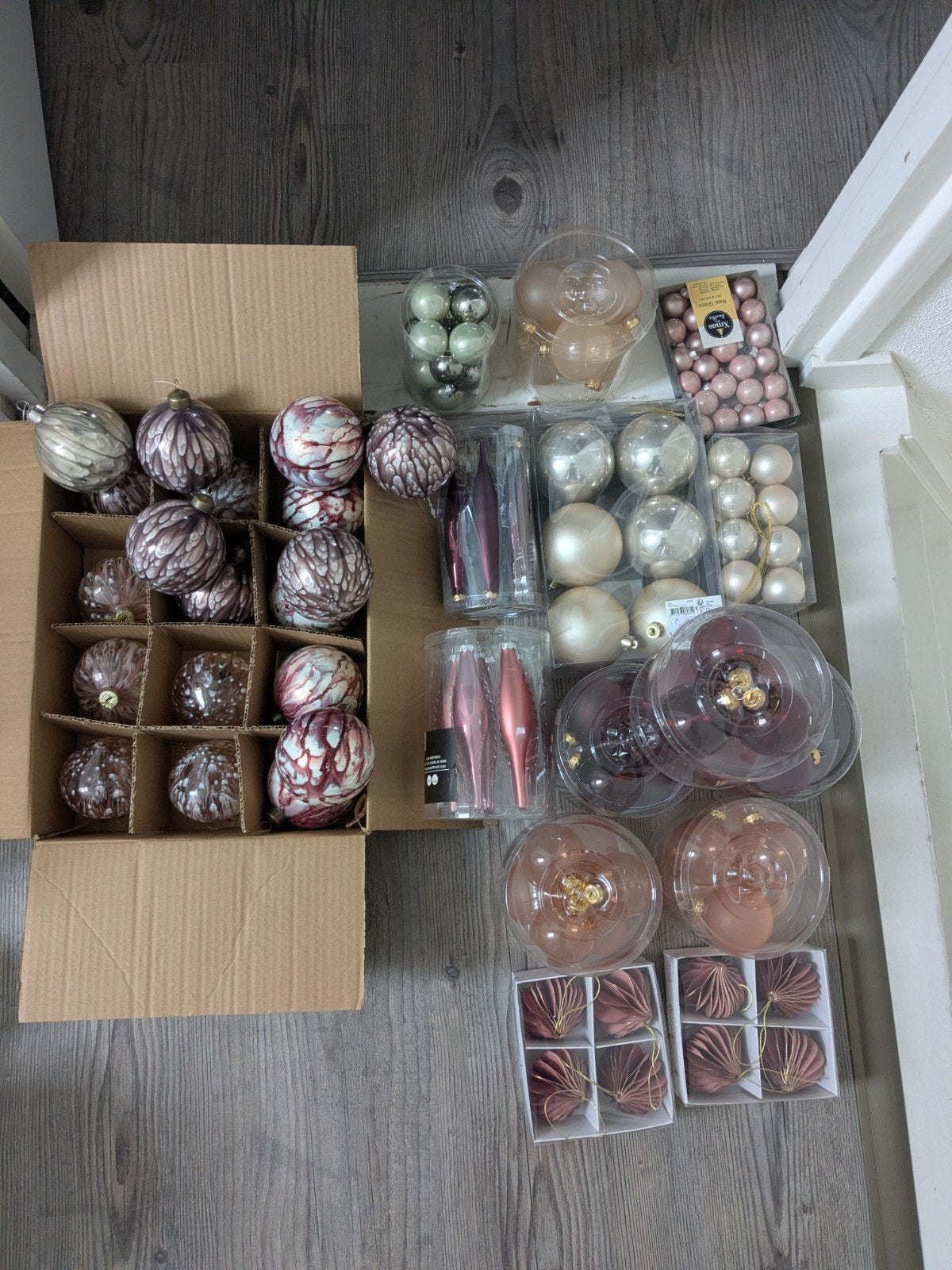 kerstballen collectie, Ophalen of Verzenden, Gebruikt