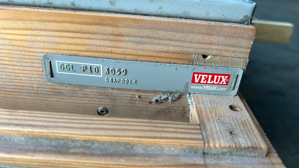 Velux GGL P10, Gebruikt, 80 tot 120 cm, 120 tot 160 cm, Ophalen of Verzenden