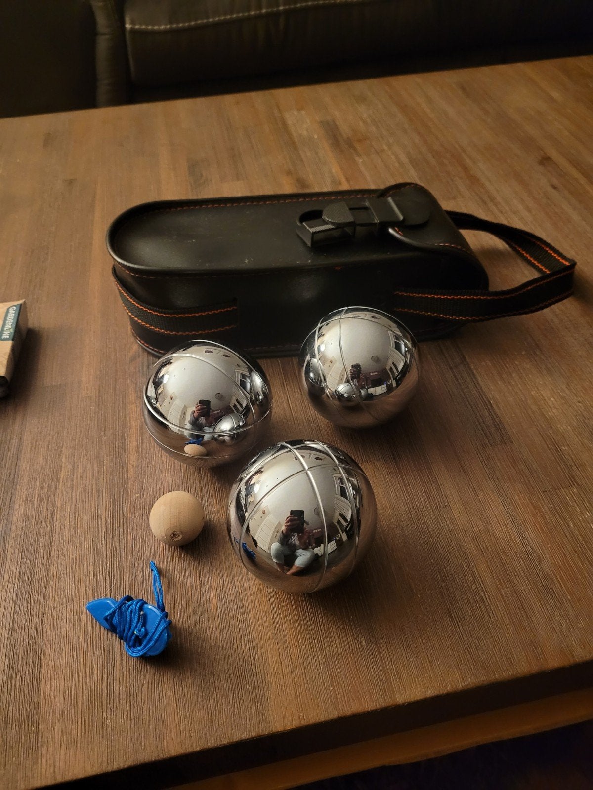 jeu de boules ballen, Sport en Fitness, Ophalen of Verzenden, Zo goed als nieuw, Bal