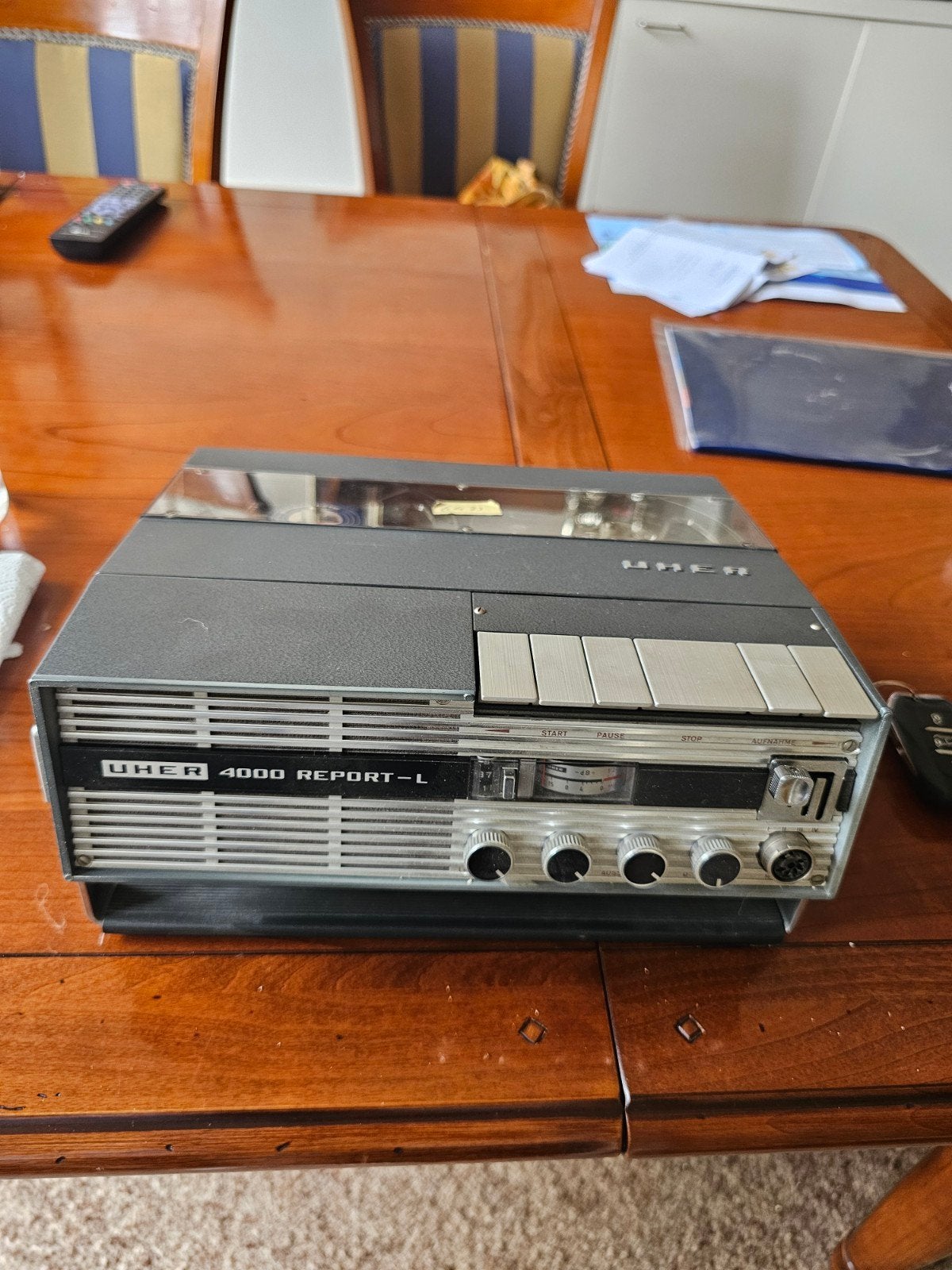 UHER 4000 REPORT-L Bandrecorder - Vintage Audio, Ophalen of Verzenden, Bandrecorder, Met banden