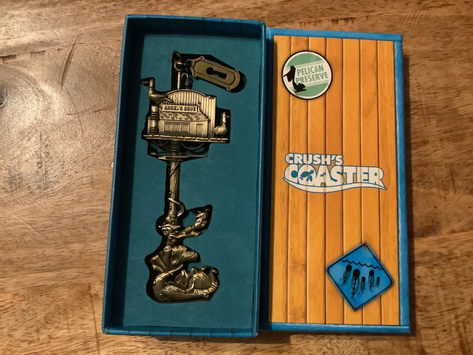 Crush's Coaster Disney sleutel - Ariel's Grot, Ophalen of Verzenden, Nieuw