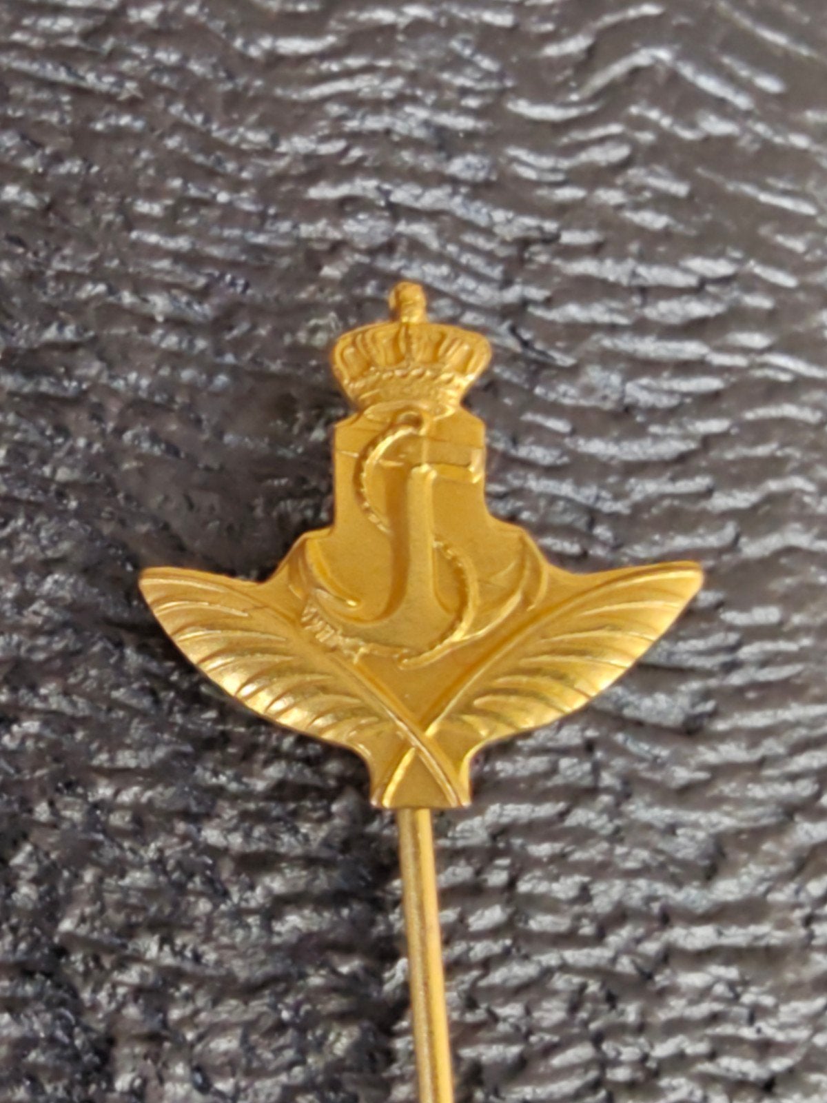 Demobilisatie revers speld Kon. Marine 1940-1945 (Wachtmeest, Ophalen of Verzenden, Marine, Nederland, Embleem of Badge