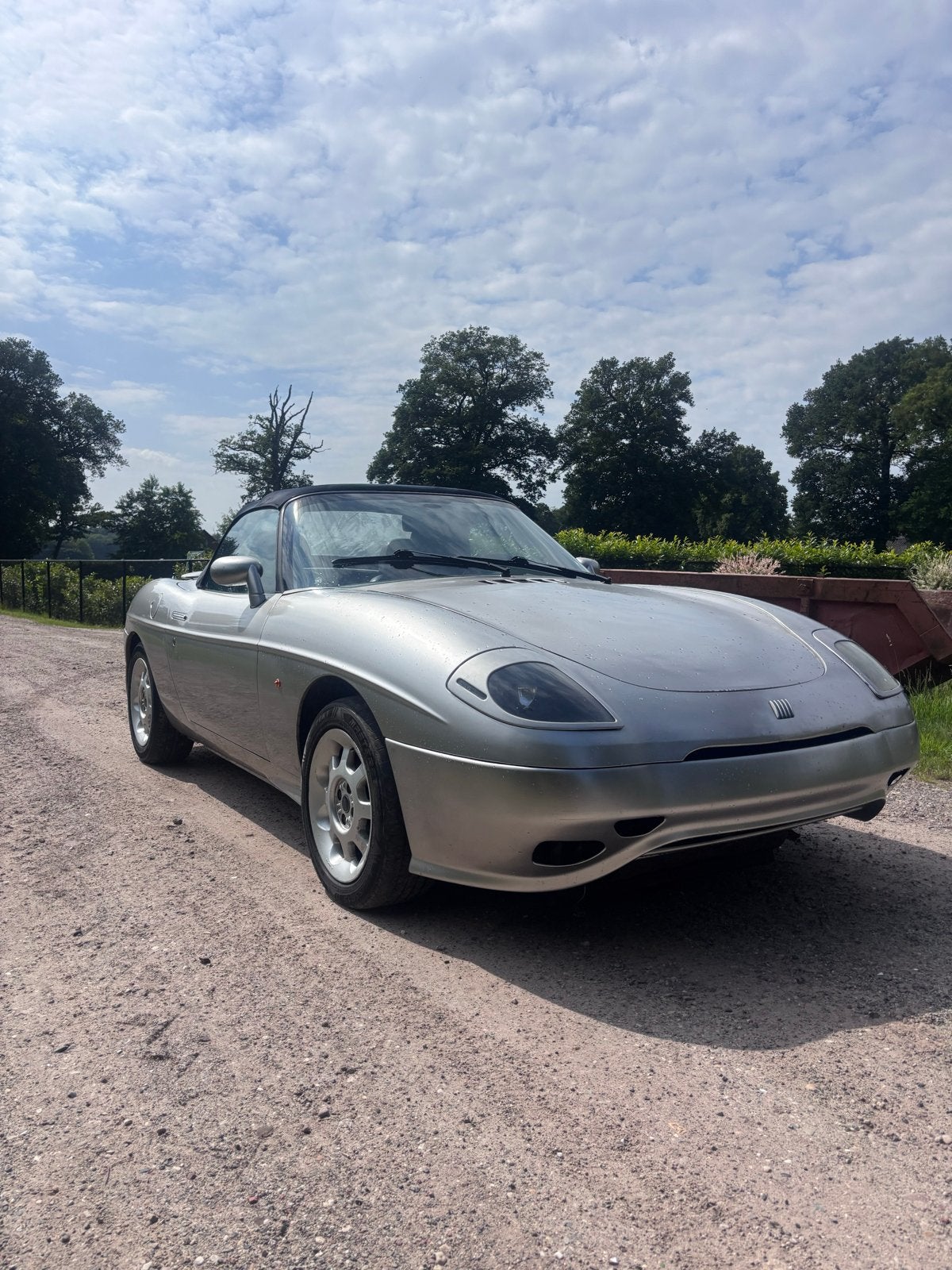 Fiat Barchetta 1.8 16V 1996 Grijs, Voorwielaandrijving, 450 kg, 40 €/maand, 4 cilinders