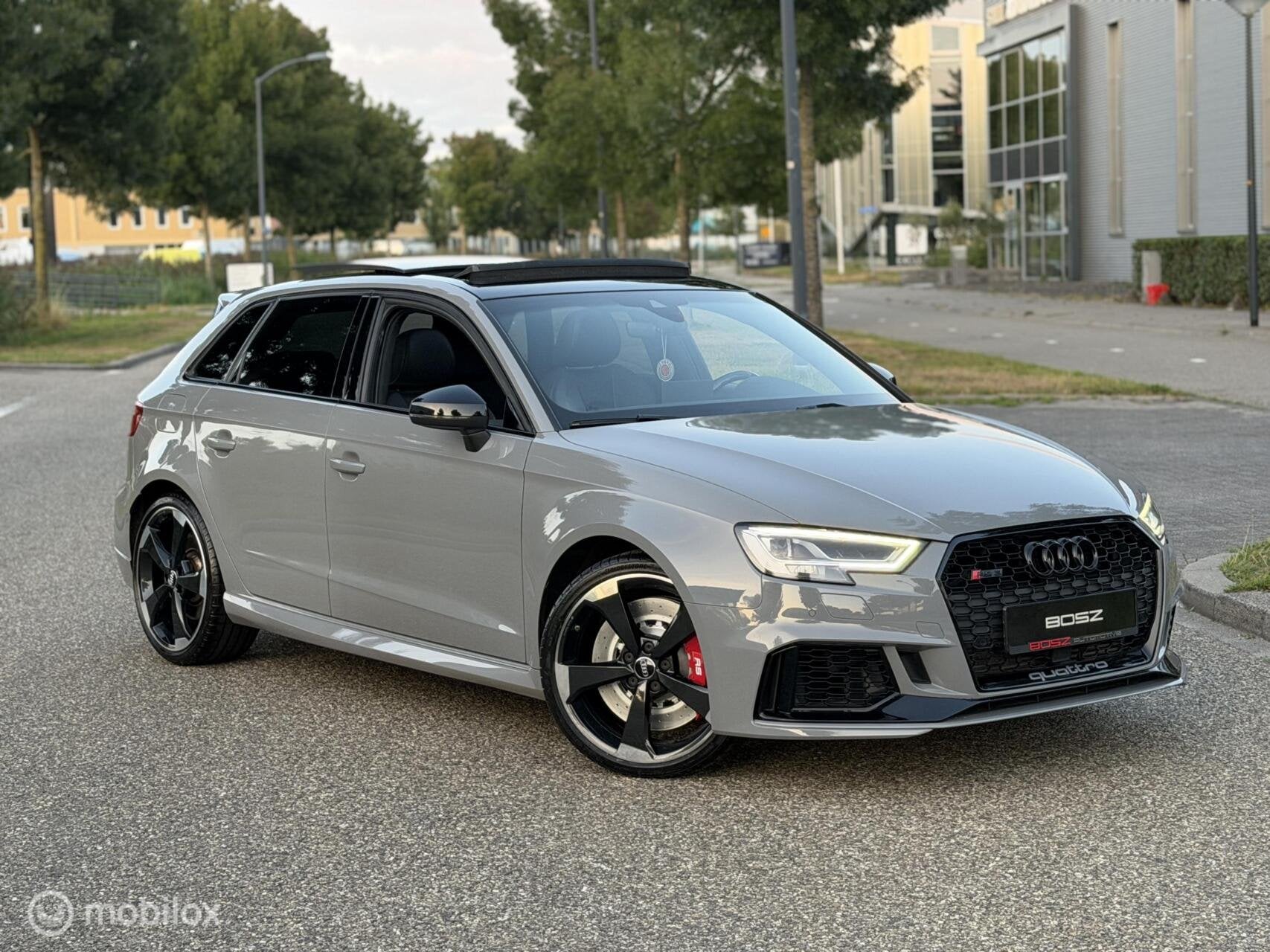 Audi RS3 2.5 TFSI QUATTRO PANO B&O NARDO KEYLESS MAGNETIC, Automaat, Automatische klimaatregeling, RS3, Leder