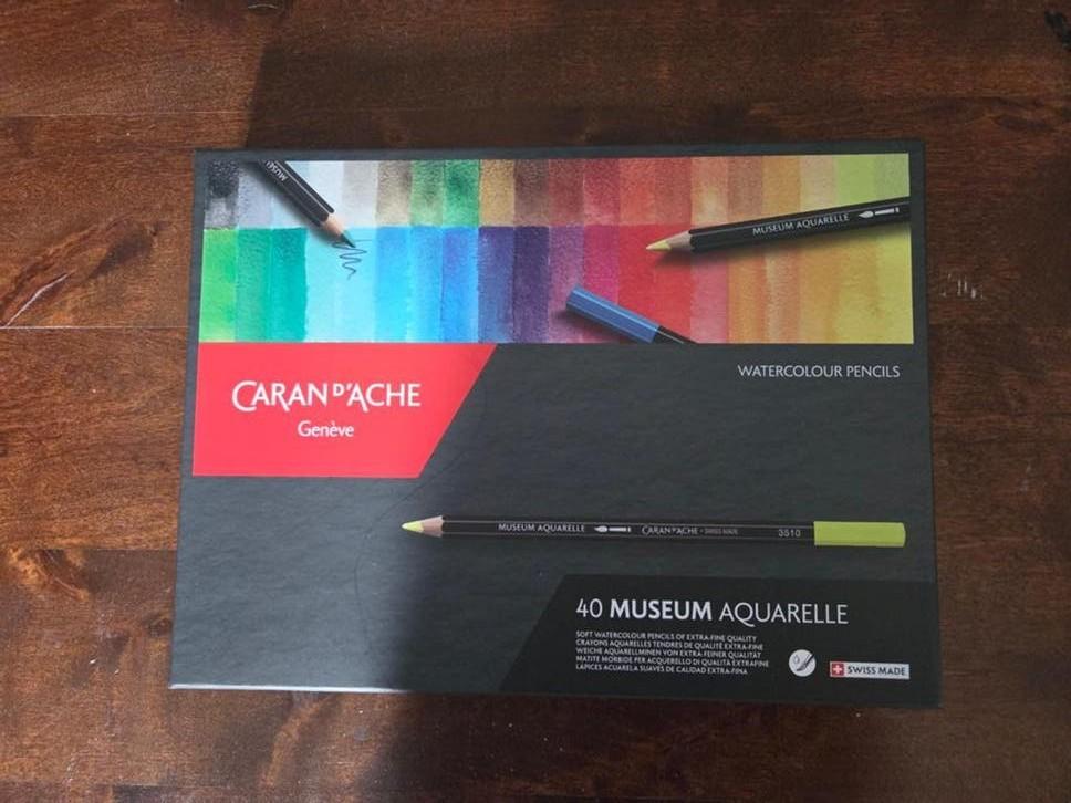 Caran D'ache Museumaquarelle set 40, Ophalen, Zo goed als nieuw, Potlood of Stift