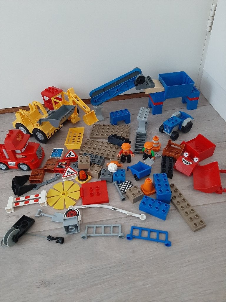 Duplo Lego partij met transportband, Ophalen, Gebruikt, Duplo