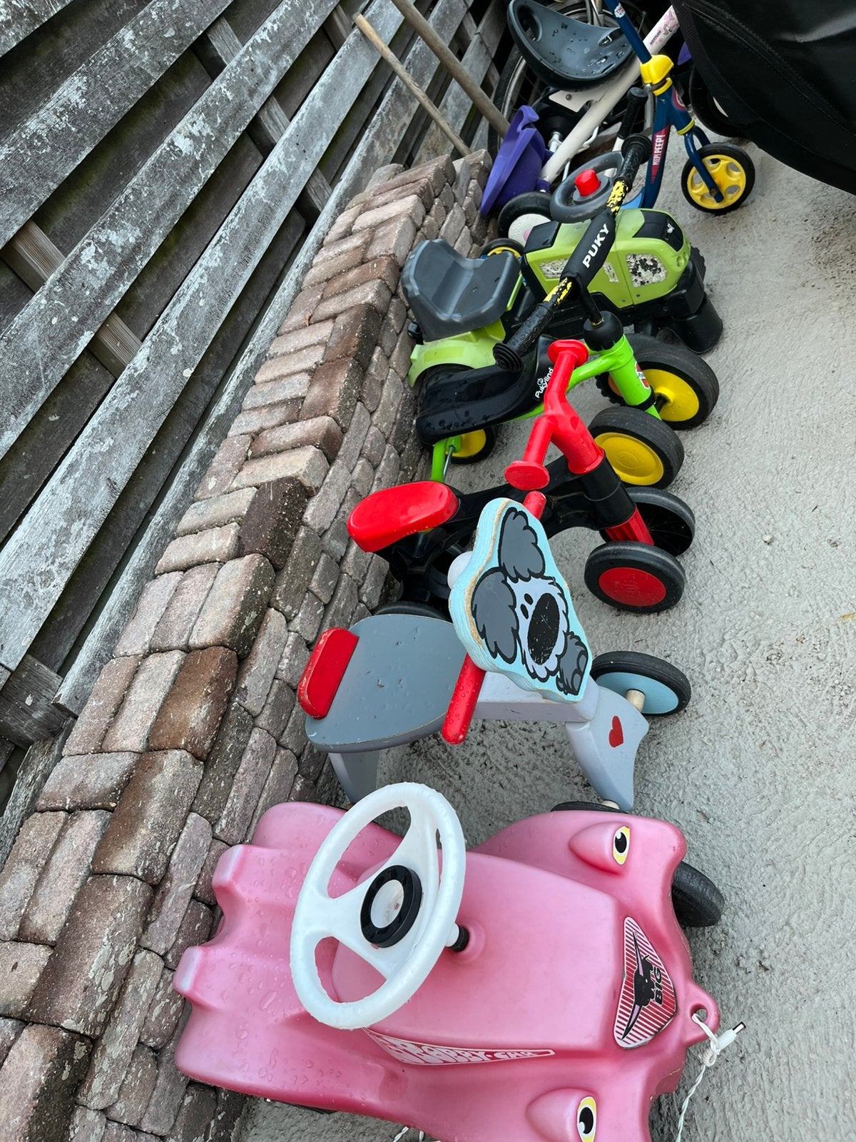 Baby auto, Ophalen, Zo goed als nieuw, Overige merken