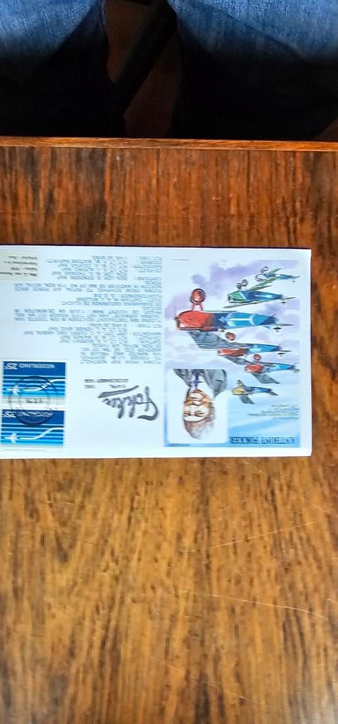 Envelop Anthony Fokker - Luchtvaartgeschiedenis, Postzegels en Munten, Verzenden, Envelop