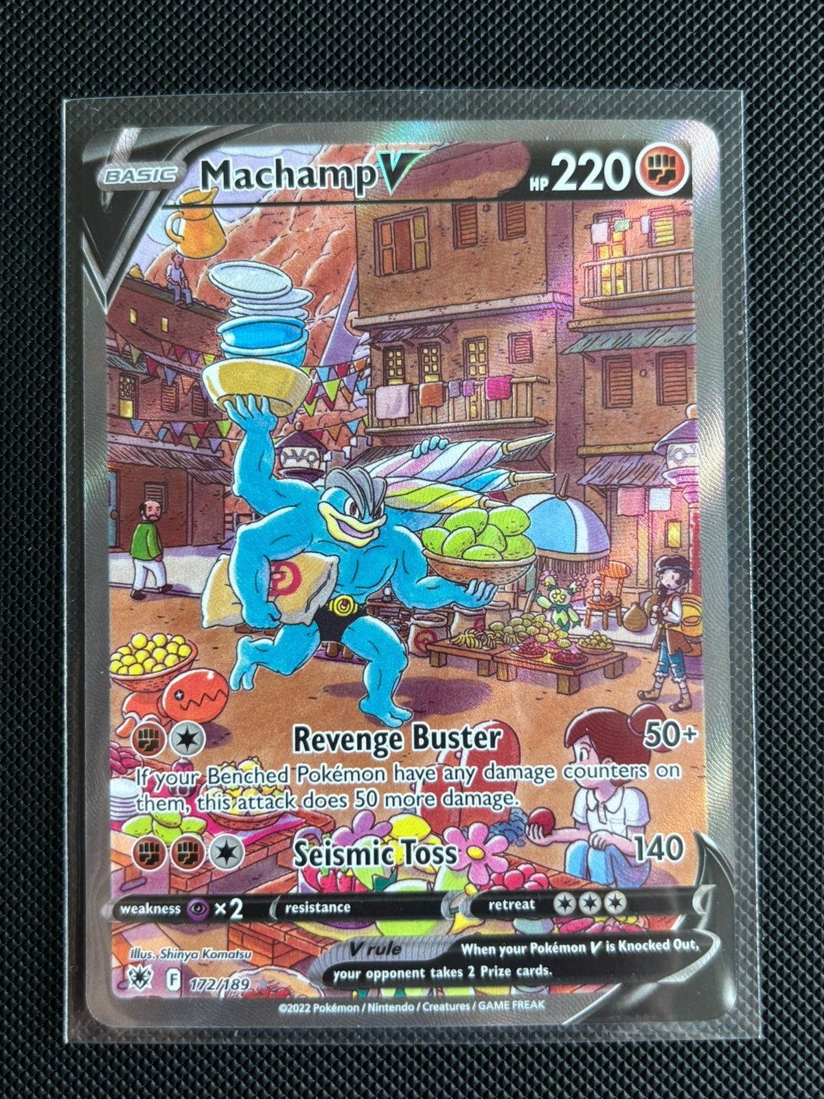 Machamp V Alt Art ASR 172 M/NM Ruilen, Ophalen of Verzenden, Nieuw