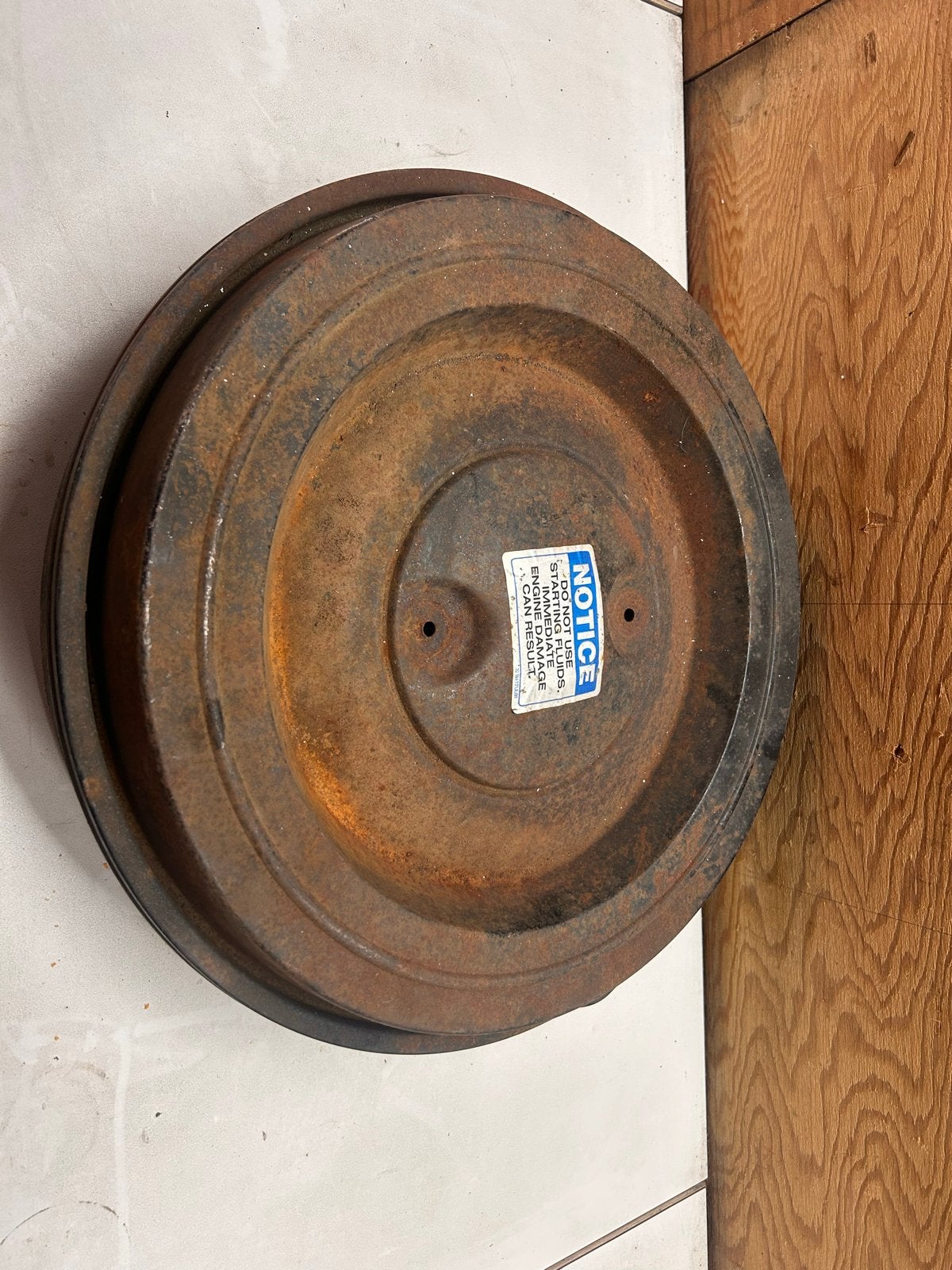 Filterbak GM 6.2 V8 Diesel met Nieuwe Filter, Ophalen of Verzenden, Gebruikt, Chevrolet