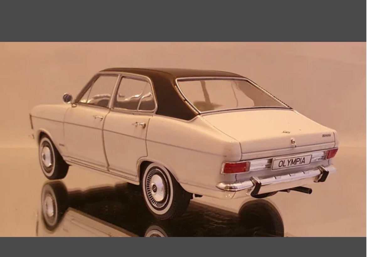 Opel B Kadett Whitebox 1:24 modelauto, Ophalen of Verzenden, Nieuw, Auto, Overige merken