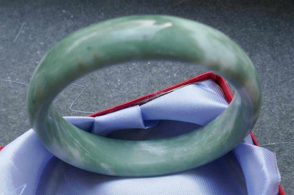 Massieve Jade Armband, Overige materialen, Verzenden, Nieuw, Met edelsteen