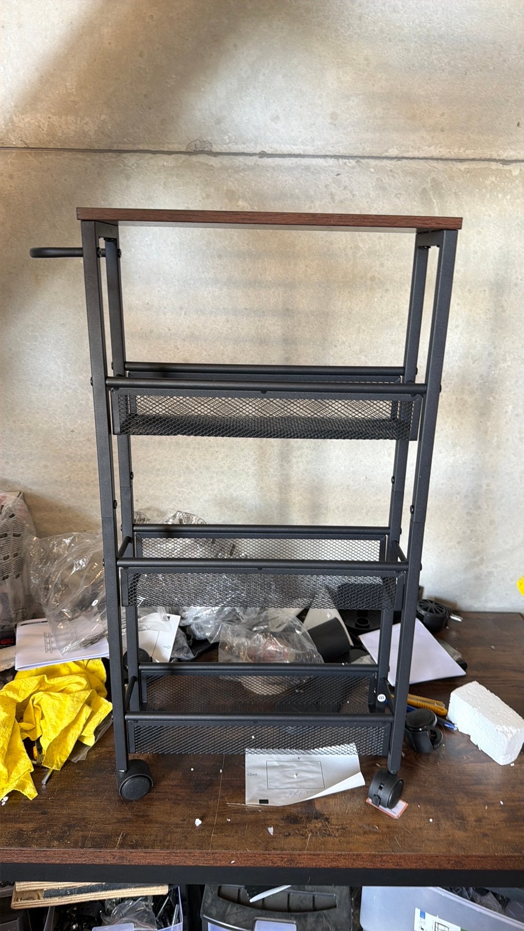 Nieuwe Keukenrolley op Wieljes-417787 cm, Huis en Inrichting, Ophalen, Nieuw