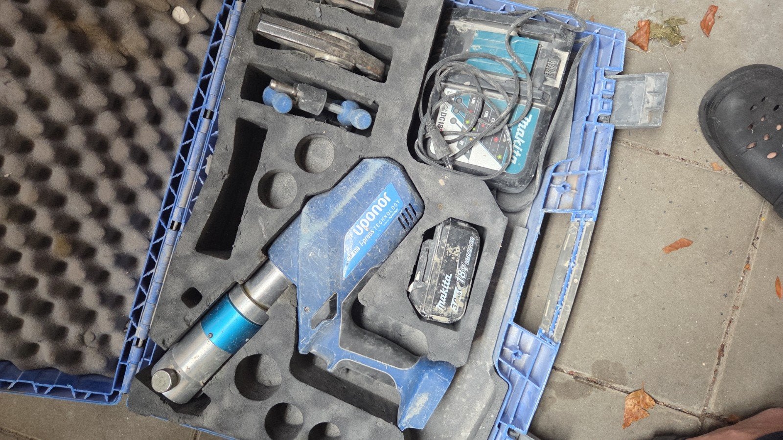 Gebruikte Uponor perstang, Ophalen, Gebruikt, Minder dan 400 watt, Boor- en Schroefmachine