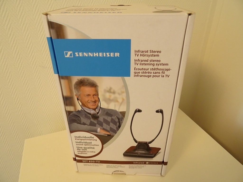 SENNHEISER SET 830-TV infrarode hoofdtelefoon slechthorenden