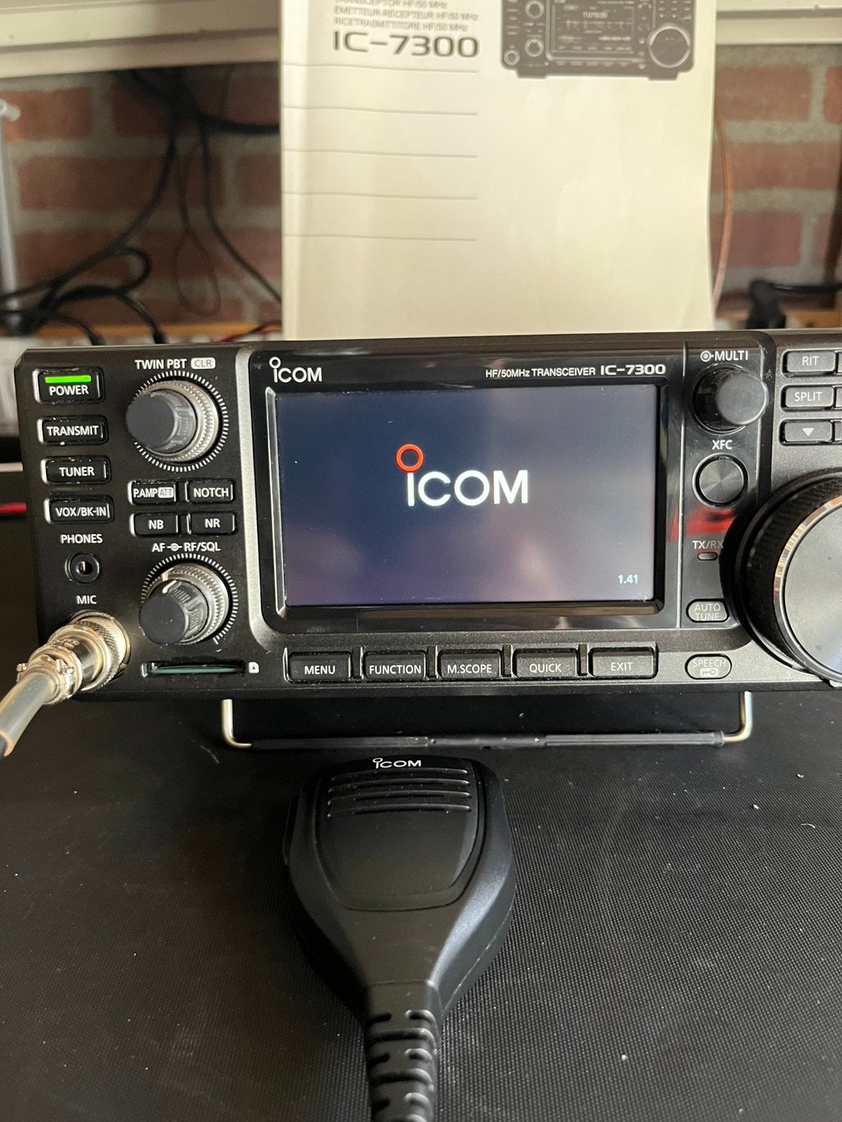 Icom 7300 hf, Ophalen of Verzenden, Gebruikt