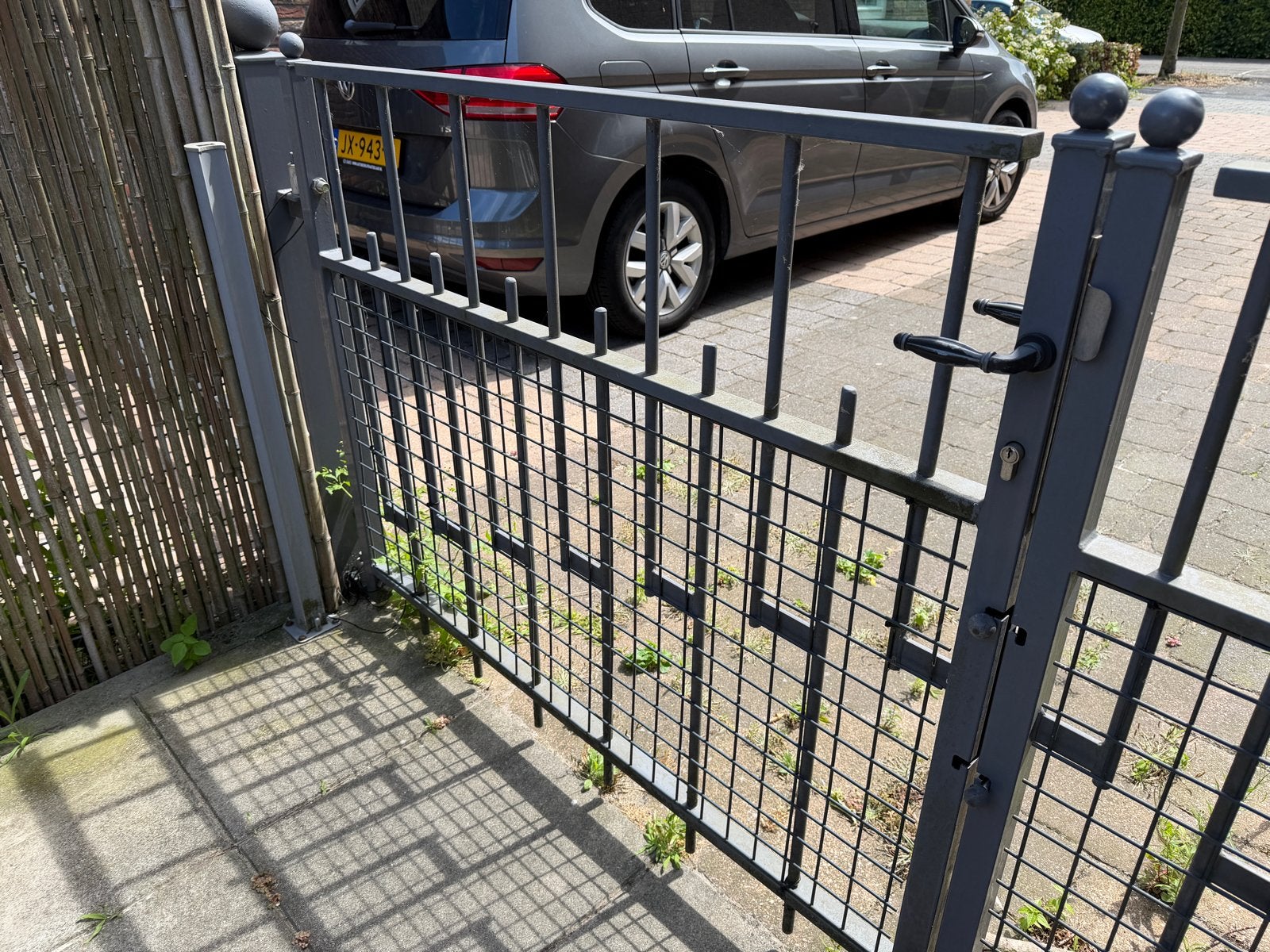 Staal/ijzer poortdeuren / tuinhekken - Robuust en duurzaam, Tuin en Terras, Tuinhekken en Hekwerk, Gebruikt, Sierhekwerk, IJzer