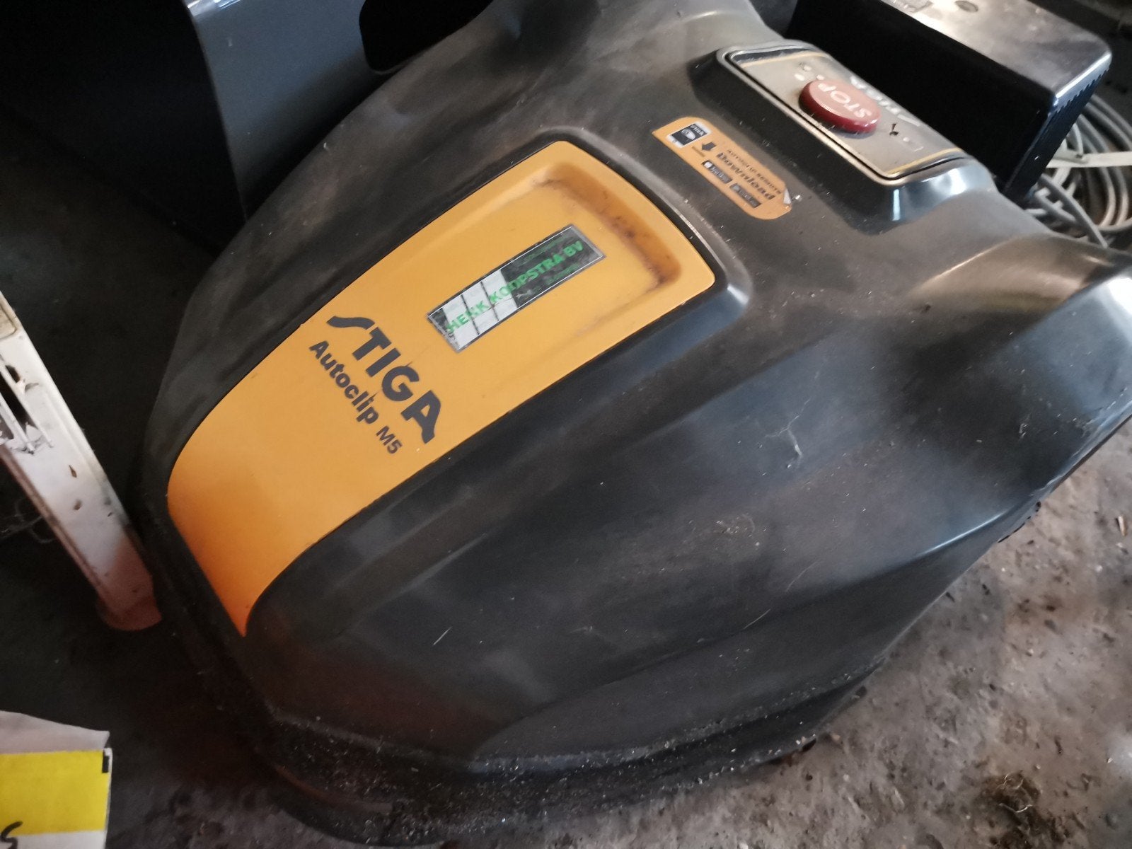 Door INRUIL VERKREGEN❗2eH: STIGA 2018 AUTOCLIP M5- Zo Weg‼️, Cirkelmaaier, Gebruikt, Minder dan 30 cm, Accu-grasmaaier