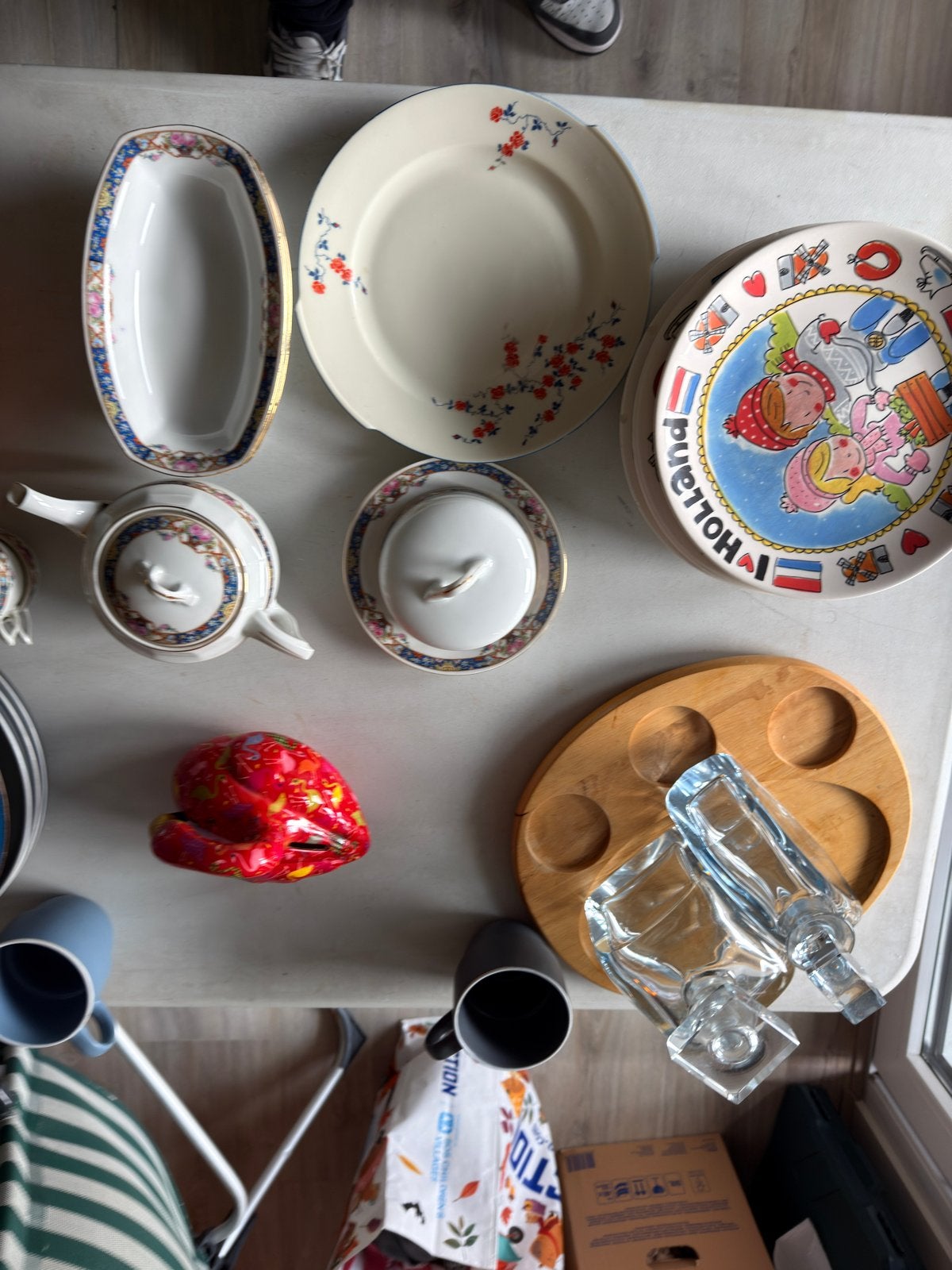 Diverse servies en keukenbenodigdheden: LOS TE KOOP, Ophalen of Verzenden