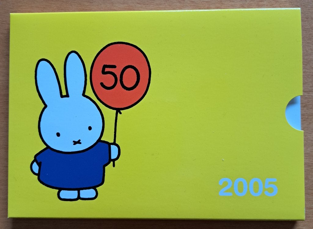 Muntset 50 jaar Nijntje, Setje, Koningin Beatrix, Euro's, Ophalen of Verzenden