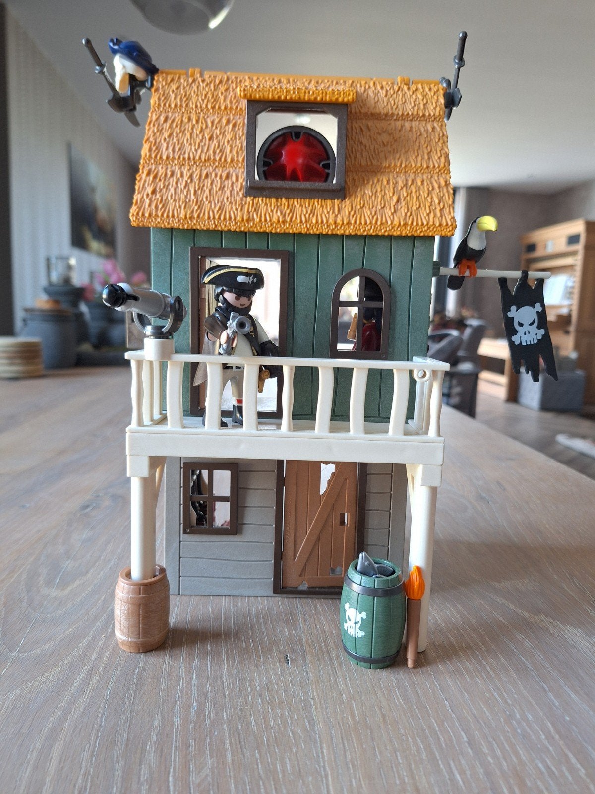 Geheime piratenvesting playmobil 4796, Complete set, Ophalen of Verzenden, Zo goed als nieuw, Kasteel/Fort