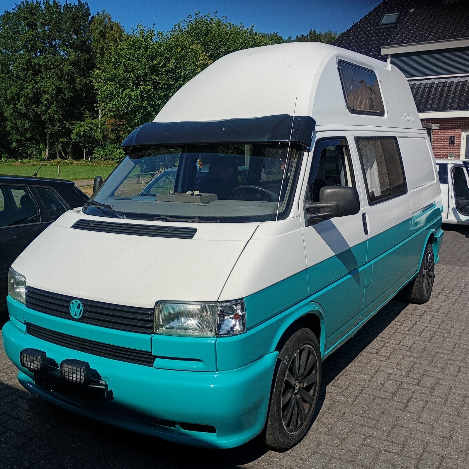 Gevraagd..Projekt Zwo koplampen en een Midden Console VW T4, Gebruikt, Ophalen of Verzenden, Bumper, Volkswagen