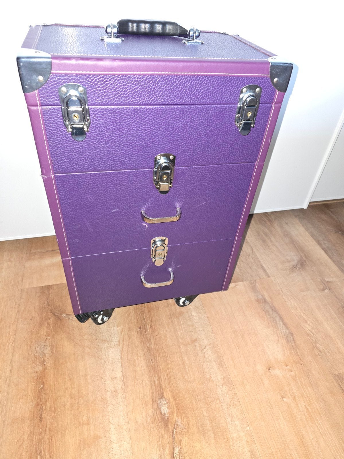 make up  sieraden trolley  koffer, Ophalen