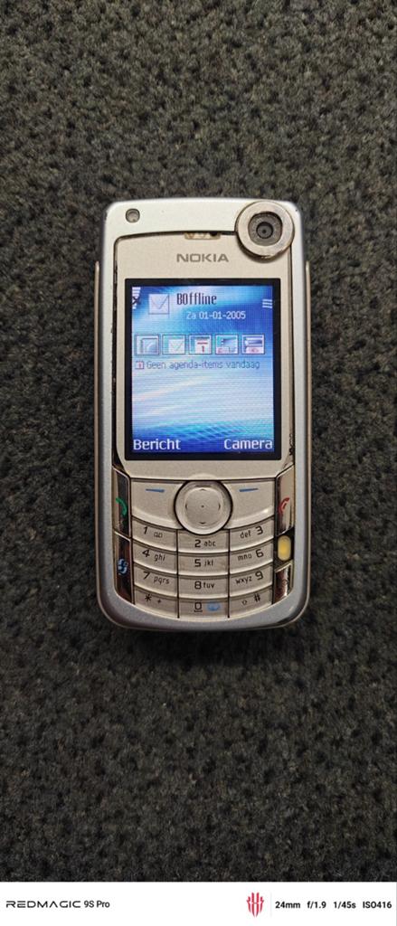 Nokia 6680, Ophalen of Verzenden, Zwart