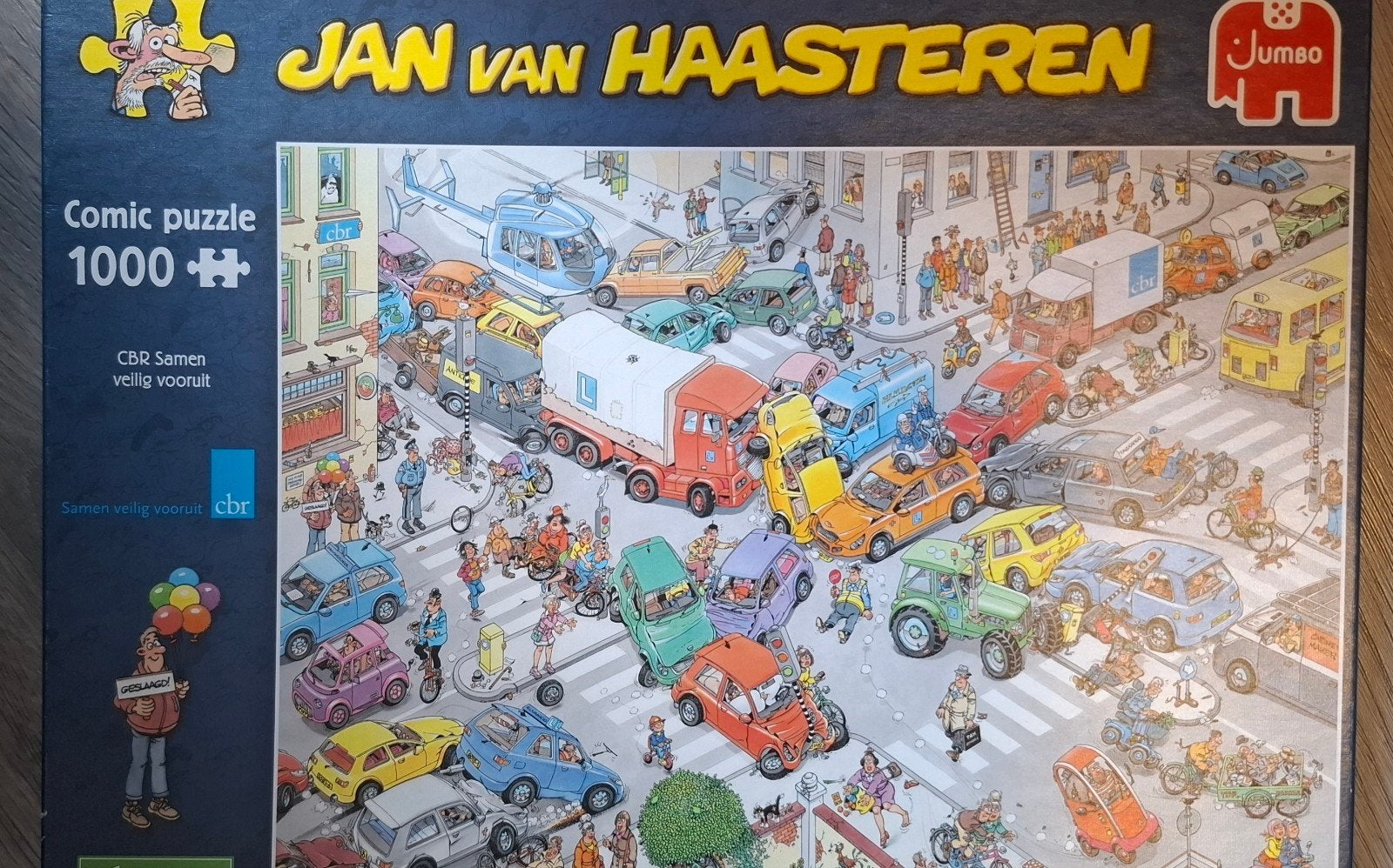 Jan van Haasteren Comic Puzzel - 1000 stukjes, Ophalen of Verzenden, 500 t/m 1500 stukjes, Zo goed als nieuw, Legpuzzel