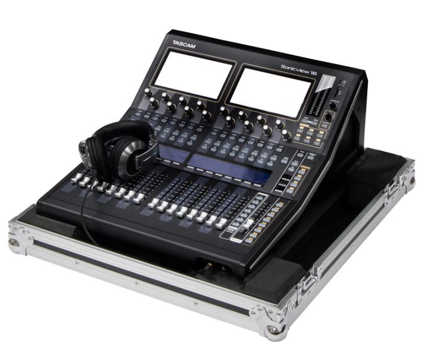 Digitale Mengtafel flightcase oa Tascam Sonicview 16 en 24, Ophalen of Verzenden, Nieuw, Overige instrumenten, Flightcase