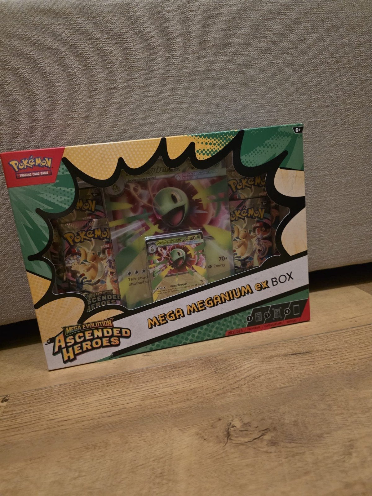 Pokemon mega meganium ex box, Ophalen, Nieuw
