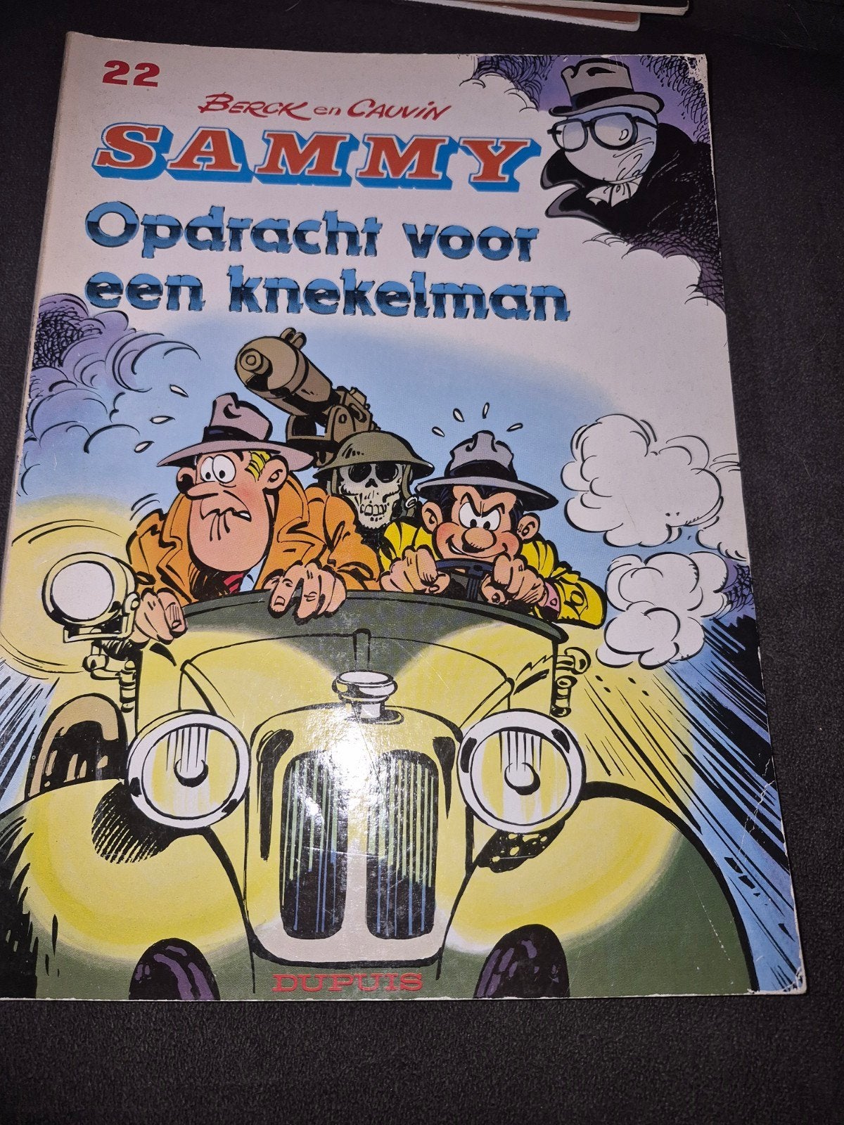 Sammy nr 22 Opdracht voor een knekelman - 1e druk 1987, Eén stripboek, Ophalen of Verzenden, Nieuw