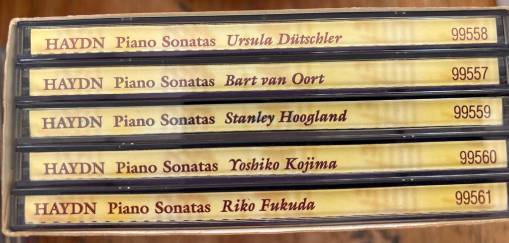 Haydn Complete Piano Sonatas Vol. 1 - 5 CD Boxset, Boxset, Ophalen of Verzenden, Classicisme, Kamermuziek