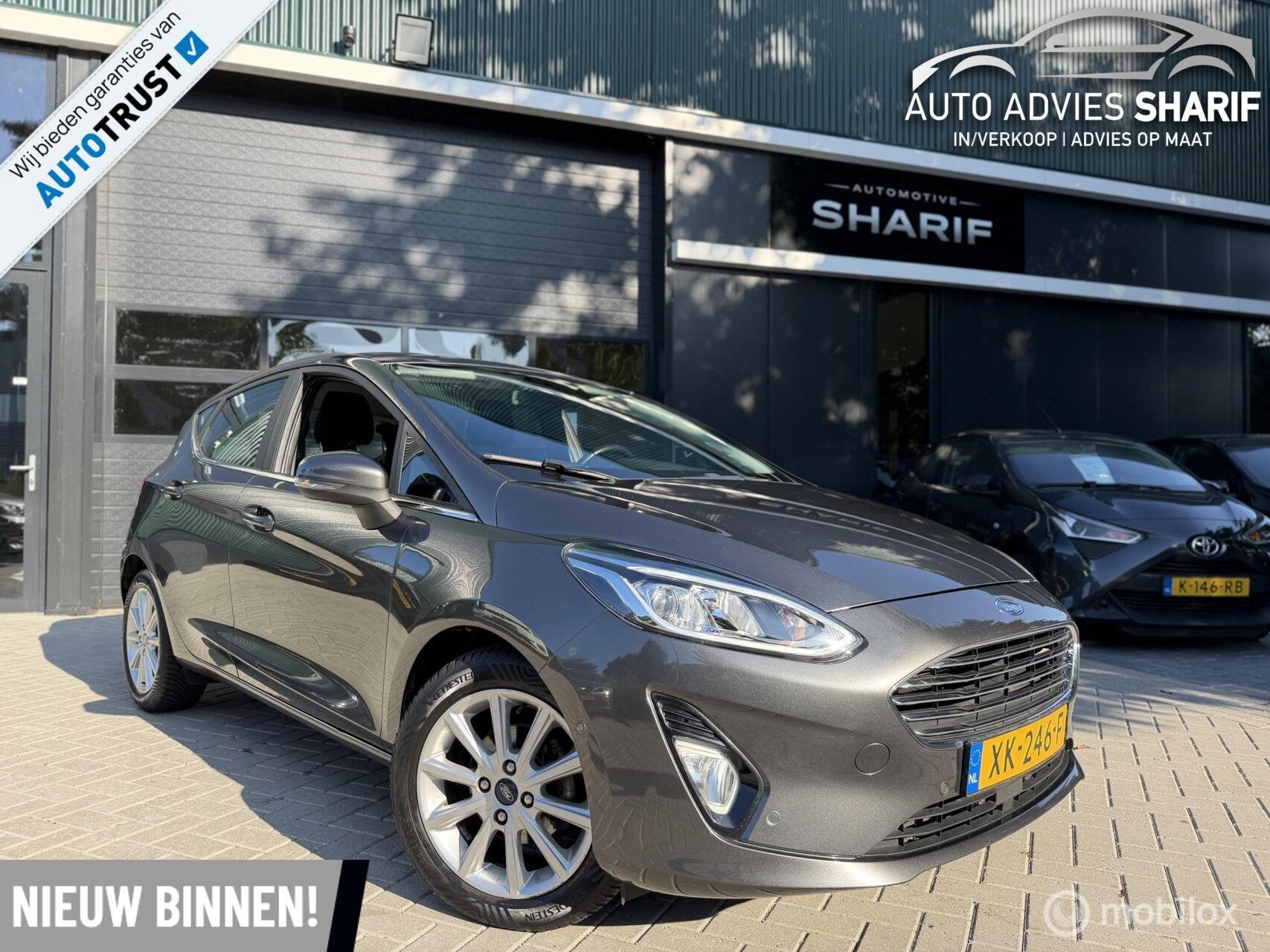 Ford Fiesta 1.0 EcoBoost Titanium Vol opties D.Onderhoud !, Auto's, Ford, Gebruikt, Euro 6, 620 kg, 49 €/maand
