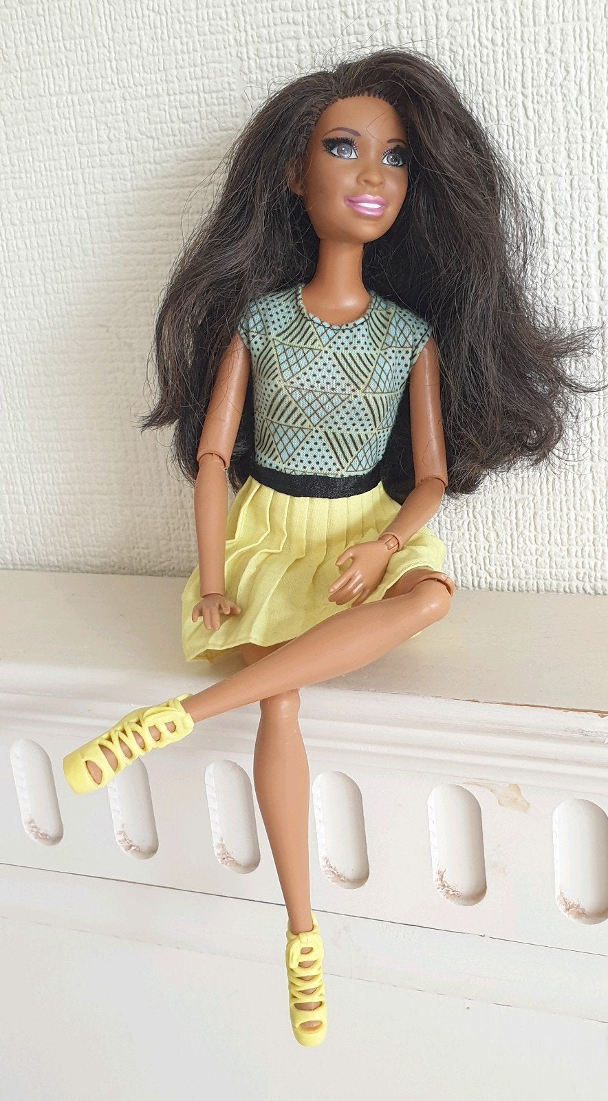 leuke barbie pop in outfit, Ophalen of Verzenden, Pop