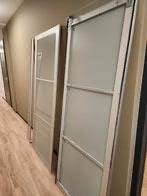 Te koop ikea Pax schuifdeuren melkglas 236 cm x 125 cm, Ophalen, 100 tot 150 cm, 200 cm of meer, Met deur(en)