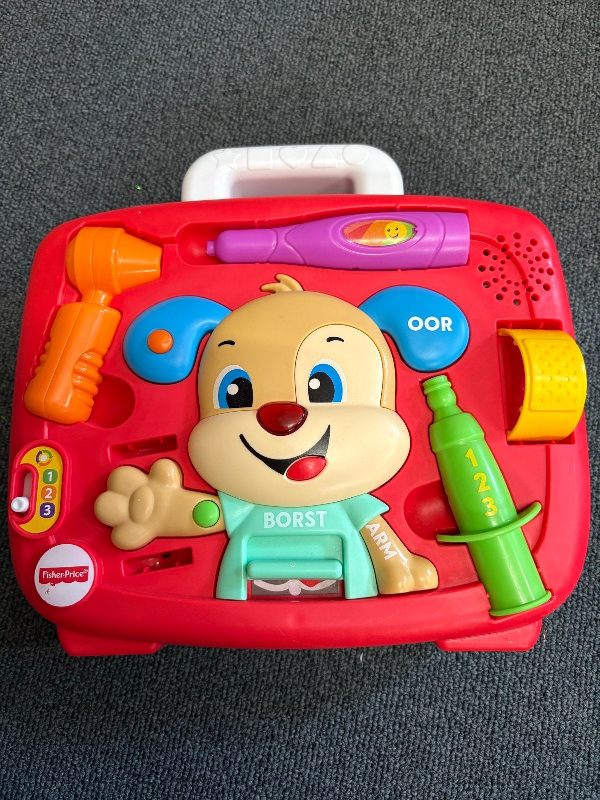 Fisher-Price Doktersset, Ophalen of Verzenden, Zo goed als nieuw, Speelset, Met licht
