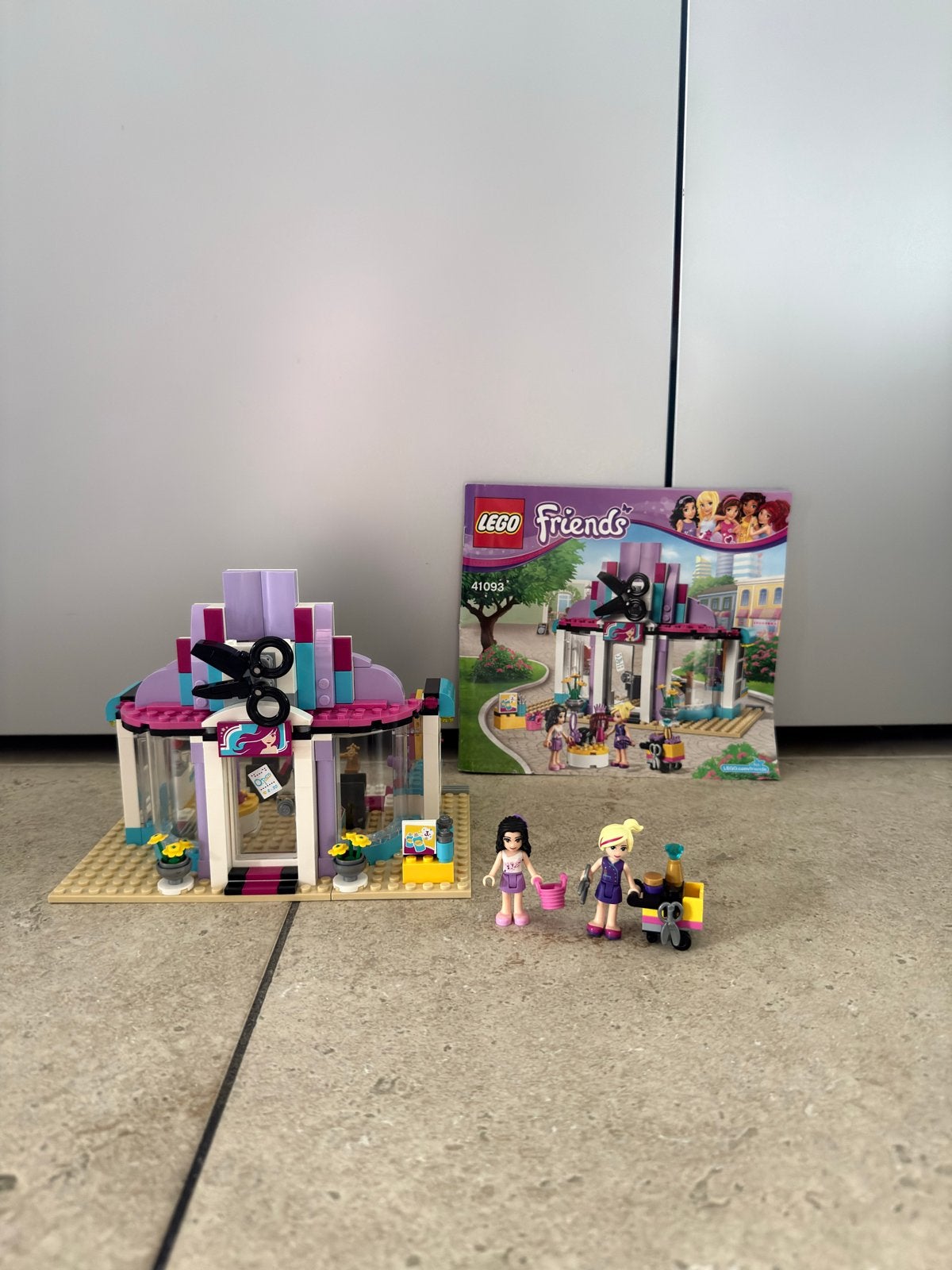 Lego Friends 41093 Heartlake Kapsalon, Ophalen of Verzenden, Gebruikt, Overige merken