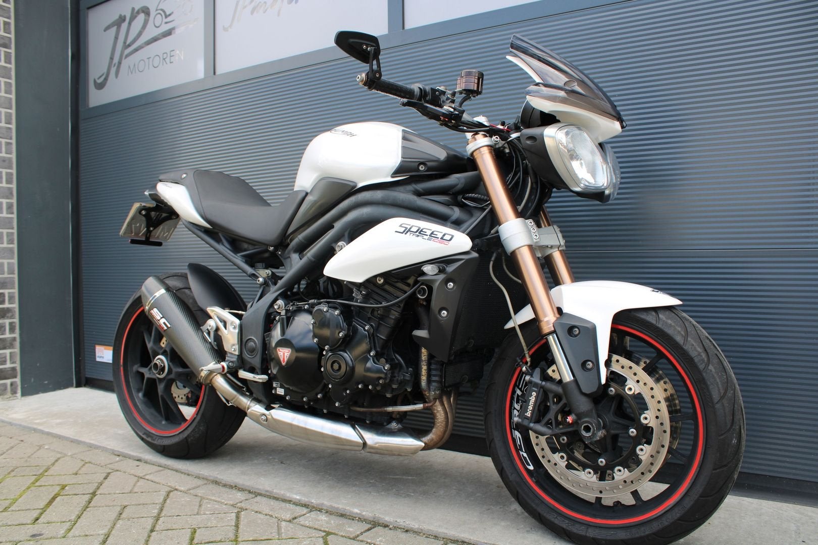 Triumph speed triple 1050 (2011) *SC project*, Motorrijbewijs A, Bedrijf, 1050 cc, Meer dan 35 kW