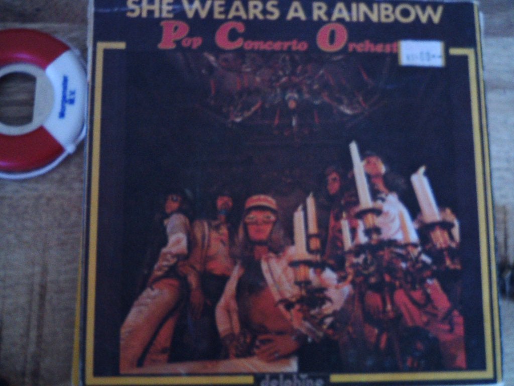 pop concerto orchestra - she wears a rainbow 26mei, Cd's en Dvd's, Vinyl Singles, 7 inch, Single, Ophalen of Verzenden, Pop