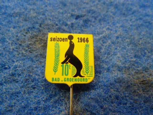 Speldje Seizoen 1966 bad - Groenoord, Ophalen of Verzenden, Zo goed als nieuw, Overige onderwerpen